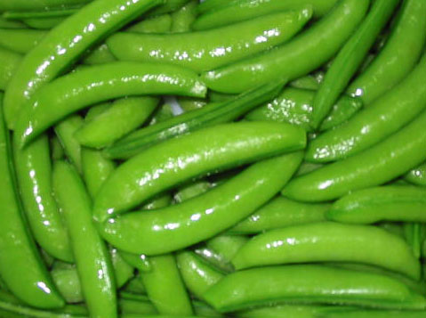 frozen pea pods